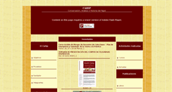 Desktop Screenshot of cahip.org